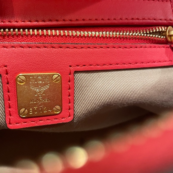 MCM Shoulder Crossbody Leather Bag
